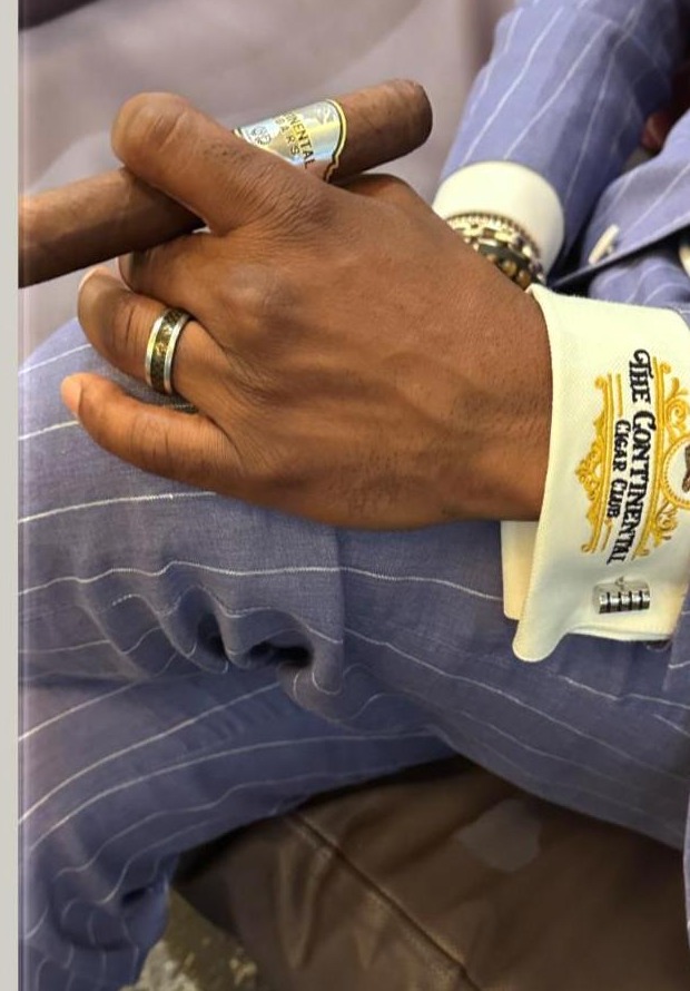 The Continental — Al-Azwar, presented at the cuff of a House cufflink